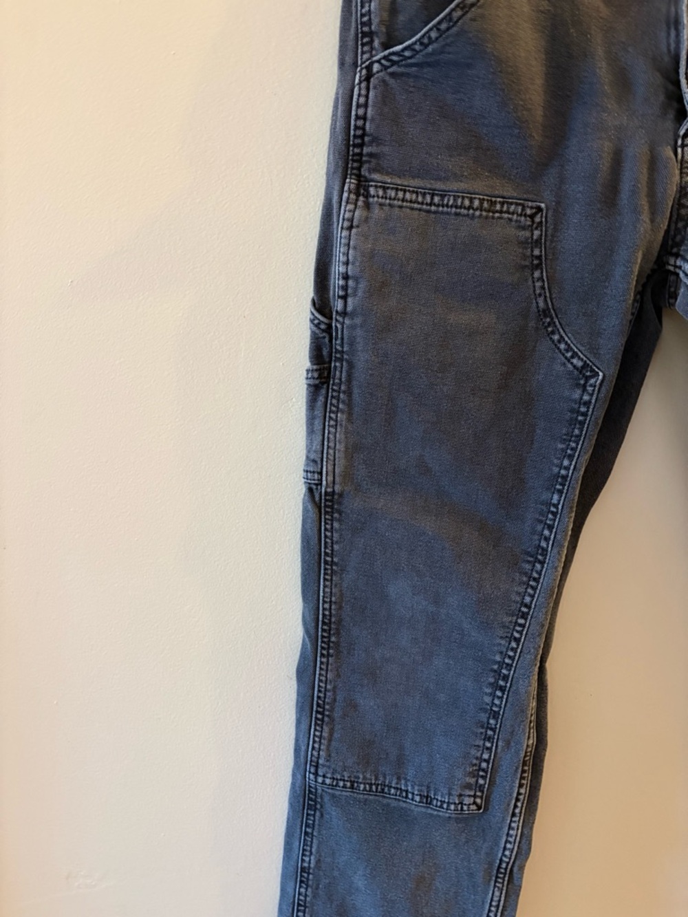 Old Navy Men's Washed Black Slim Straight Utility Jeans, Sz 30. - Picture 2 of 12